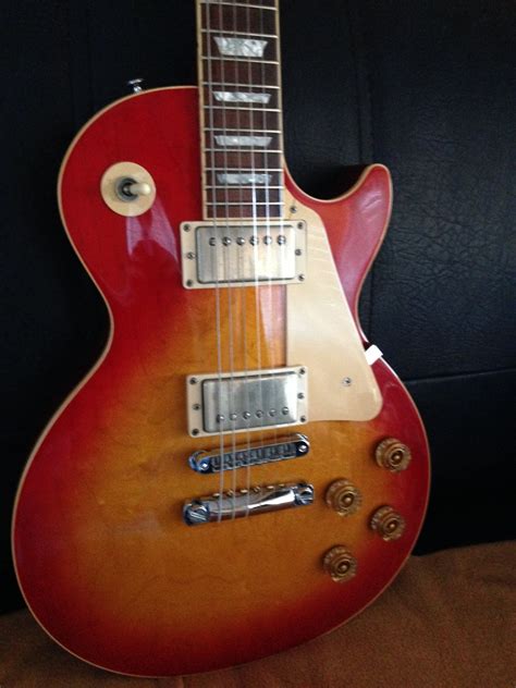 Les Paul Standard Heritage Cherry Sunburst Gibson Audiofanzine