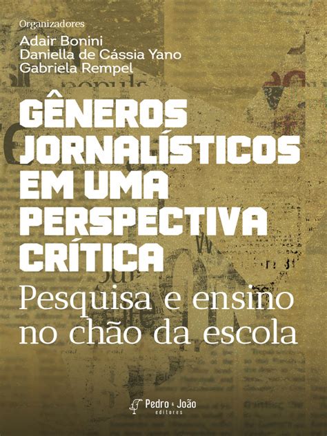 Ebook Generos Jornalisticos Em Uma Perspectiva Critica Download