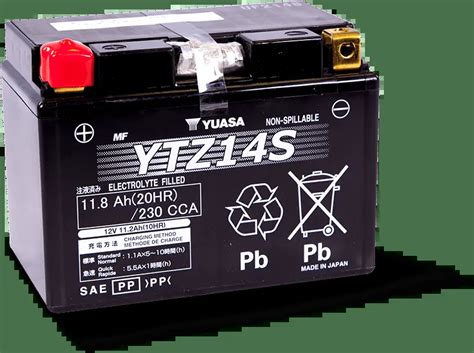 YTZ14S - Yuasa Battery, Inc.