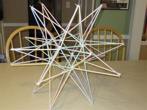 Years Ago I Had A Pattern For Constructing A Big 3d Star Out Of