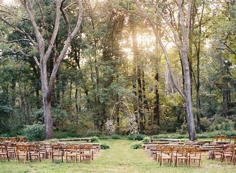 Charming Virginia Wedding In The Woods Virginia Real Weddings