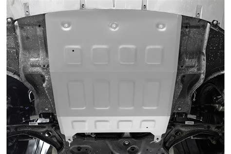 Защита картера и КПП + комплект крепежа Rival для EXEED VX 2021-, V - 2 ...