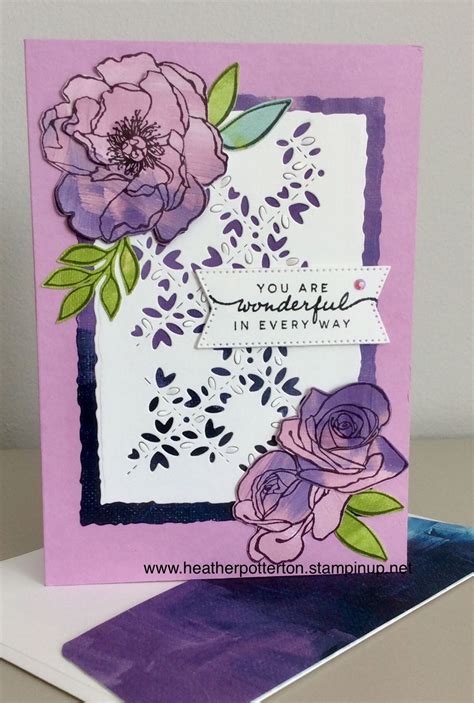 Stampin Up Hues Of Happiness Dsp Sneak Peek Cards Artofit