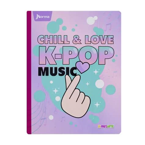 Cuaderno Cosido 100 Hojas Cuadriculado X Presarte K Pop Tienda Norma