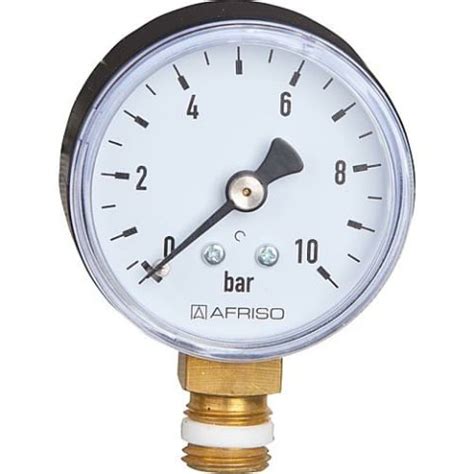 G Nstig Rf Manometer Radial Bar Anschlu Radial Unten