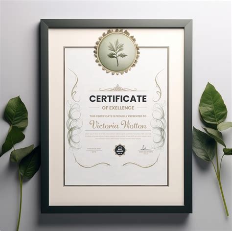 Certificate Frame Psd Infoupdate Org