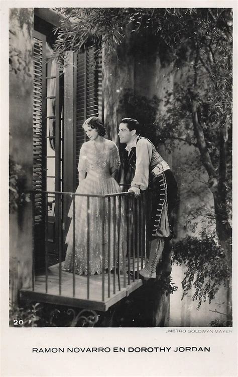 Dorothy Jordan And Ramon Novarro In In Gay Madrid Dutch Po Flickr