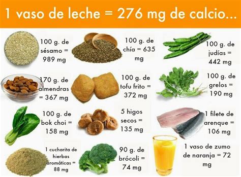 Los Mejores Alimentos Ricos En Calcio Medicina Natural