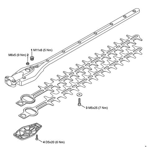 Stihl HL 94 C-E Petrol Hedgetrimmer (long reach) (HL 94 C-E) Parts
