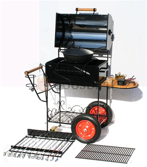 Мангал с автоматическим вращением шампуров своими руками