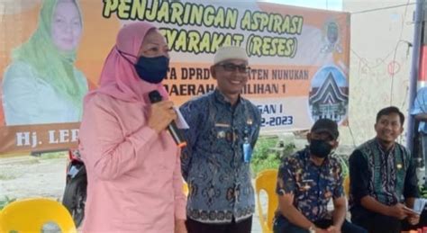 Reses Ketua DPRD Nunukan Warga Minta Penataan Pasar Malam Inhutani