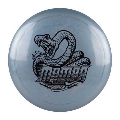 Innova Disc Golf Gstar Mamba Distance Driver 116 51 Greyblack 170 Grams