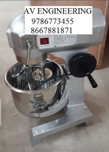 For Hotel Restaurant Stainless Steel Planetary Mixer At Rs 29500 In