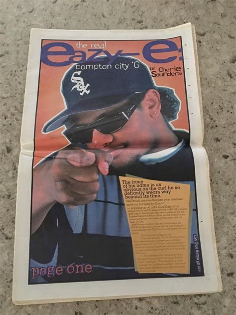 RAP SHEET MAGAZINE EAZY E Pinterest Luloldsoul Gangsta Rap