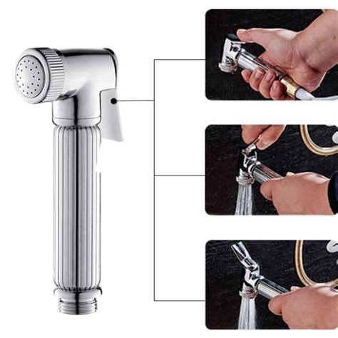 Hand Held Messing Chroom Kraan Bidet Spuiten Wassen Persoonlijke