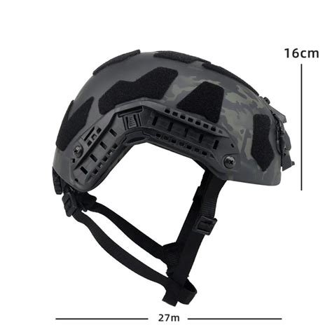 Ufc Fast Sf Super High Cut Helmet Full Protective Version Grey Gun