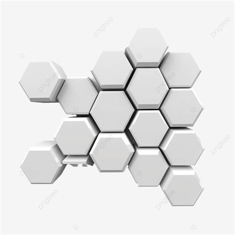 3d Rendering Image Of Hexagon Solid Shape, Mockup, 3d Illustration, 3d ...