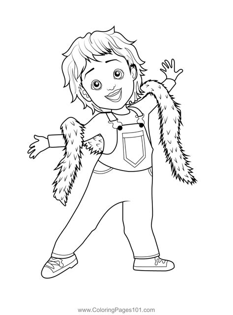 Jojo Fancy Nancy Clancy Coloring Page For Kids Free Fancy Nancy
