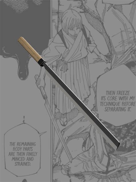 STL file Uraume Katana - Jujutsu Kaisen 💬・3D printing model to download