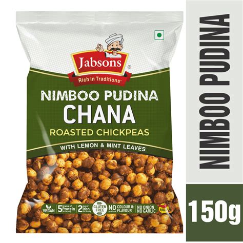 jabsons nimboo pudina chana roasted chickpeas  nagabazaar