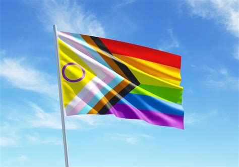 Premium Photo Progress Pride With Intersex Inclusion Rainbow Flag