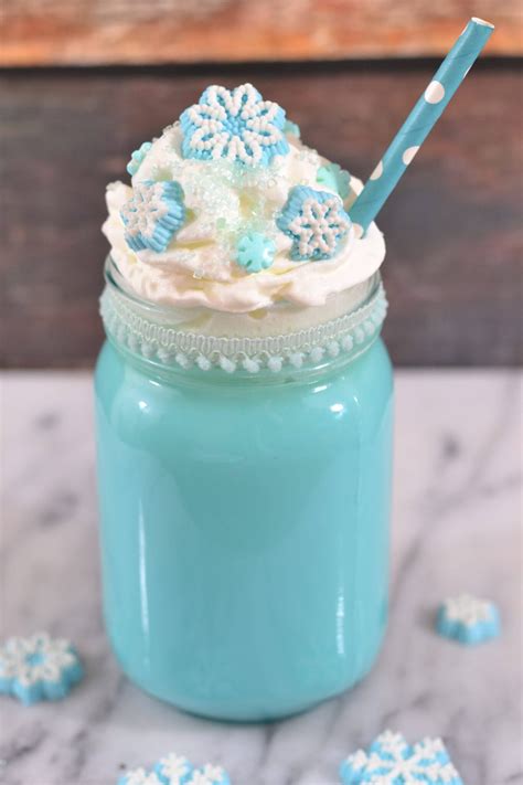 Disney S Frozen White Hot Chocolate Sparkles To Sprinkles