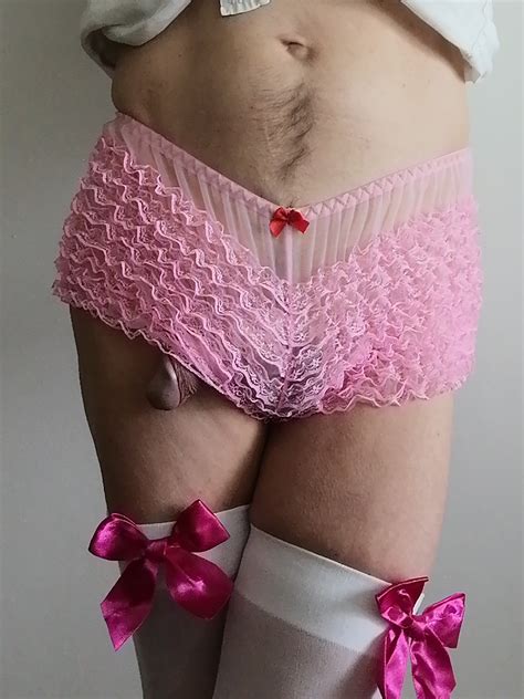 White En Pink Lingerie Photo Ashemaletube