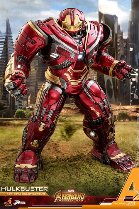 Hot Toys Marvel Avengers Infinity War Power Pose Hulkbuster Figures