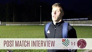 Luke Spokes Post Match Interview Chesham United Taunton Town By