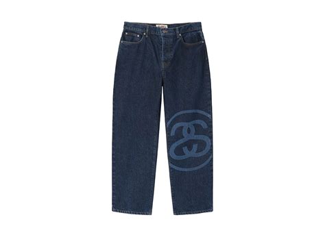 Stussy Ss Link Big Ol Jeans One Washを買うならスニーカーダンク