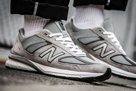 On-Foot Look: The New Balance 990v5 is Here! | New balance, Grey new ...