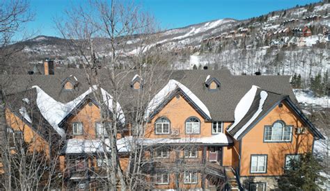 Les Manoirs Magnificent Ski Out Condo For Sale In Mont Tremblant