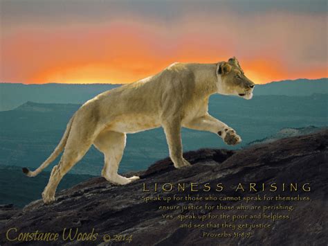 Lioness Arising - Prophetic Art of Constance Woods