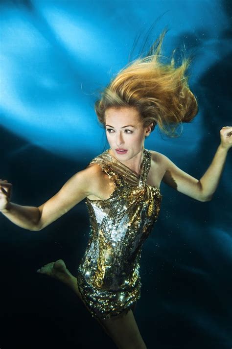 Cat Deeley for Pantene Underwater Hair, Cat Deeley, Wet Dress, Body ...