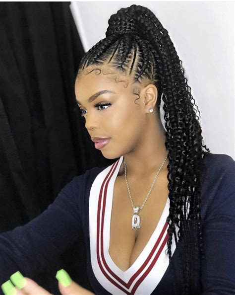 Ponytail braid styles Black hair impact on fashion trends grows 27
