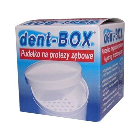 Dentbox pudełko na protezy zębowe 1 sztuka opinie skład i cena