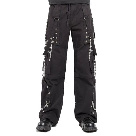 Mens Clothing Tripp Electro Bondage Rave Gothic Cyber Step Chain Jeans