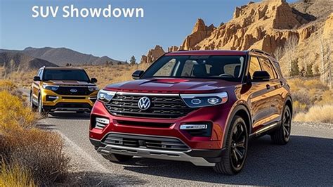 Volkswagen Atlas Vs Ford Explorer Youtube