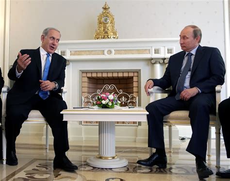 Netanyahu To Putin Your Missile Sales To Assad Could Trigger War