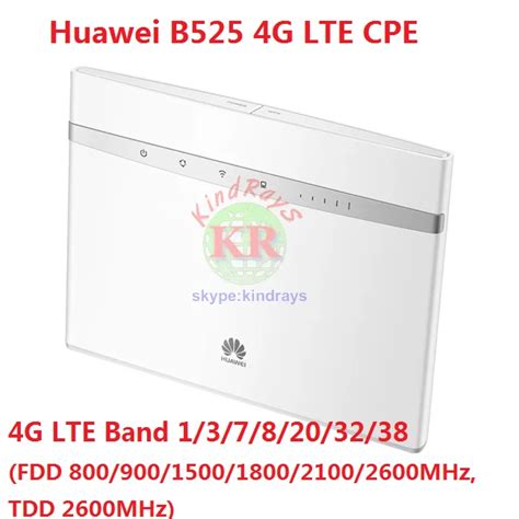 Unlocked Huawei B525 B525s 23a 4G LTE CPE Wifi Router With SIM Card