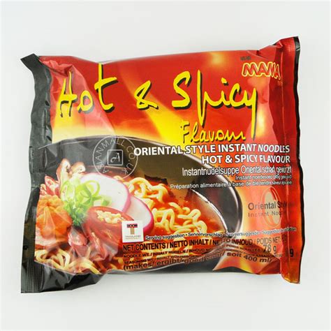 Instant Noodles Pack Mama Hot Spicy Oriental Instant Noodles G