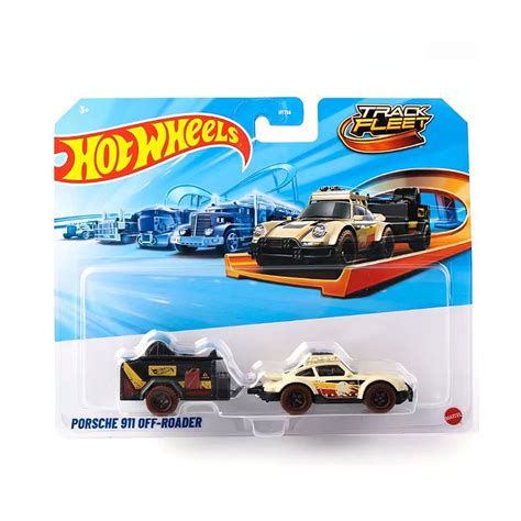 Hot Wheels Porsche Off Roader Track Fleet Mini Hunts