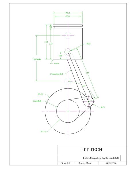 draw  connecting rod  piston  francis snyder blog