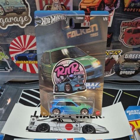HONDA HOT WHEELS 風火輪本田思域 EK9 FALKEN 2024 蝦皮購物