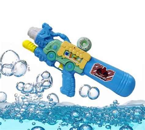 Blue Plastic Water Gun Holi Pichkari Size Inch At Rs In New Delhi