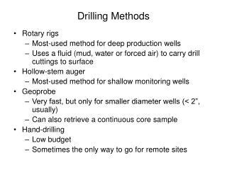 PPT - Directional and Horizontal Drilling Innovative Drilling Methods Drilling Tools and ...