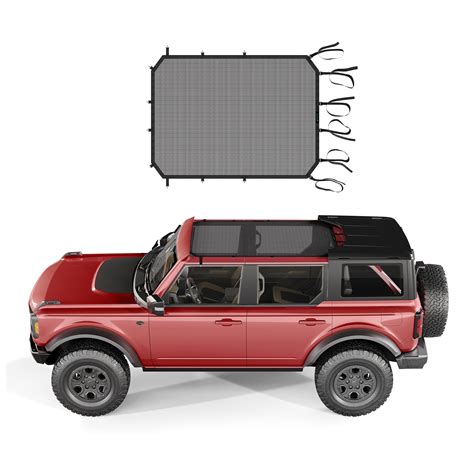 Amazon Covosun Bimini Top Sunshade For Ford Bronco Mesh Bikini Top Sun Shade For Bronco