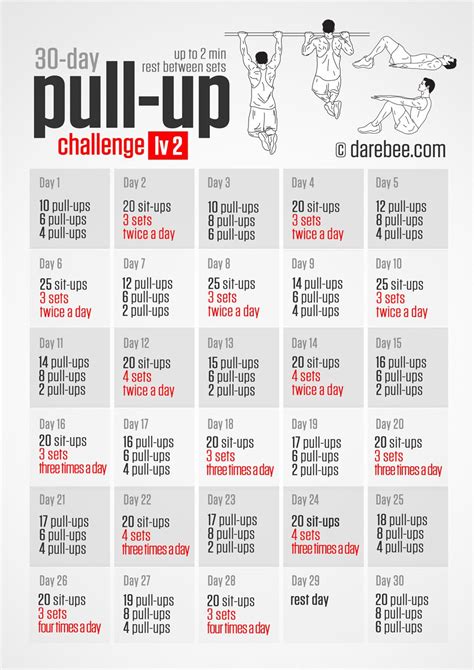 Pull Up Training Program