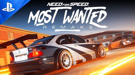 Need For Speed Most Wanted Remake Youtube