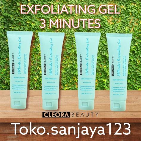 Jual Cleora Exfoliating Gel 3 Minutes Viral Di Tik Tok 100 ORI READY